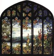 Louis Comfort Tiffany Leaded Glass Window Spain oil painting artist